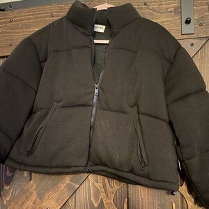 No Boundaries Black Zip-Up Jacket